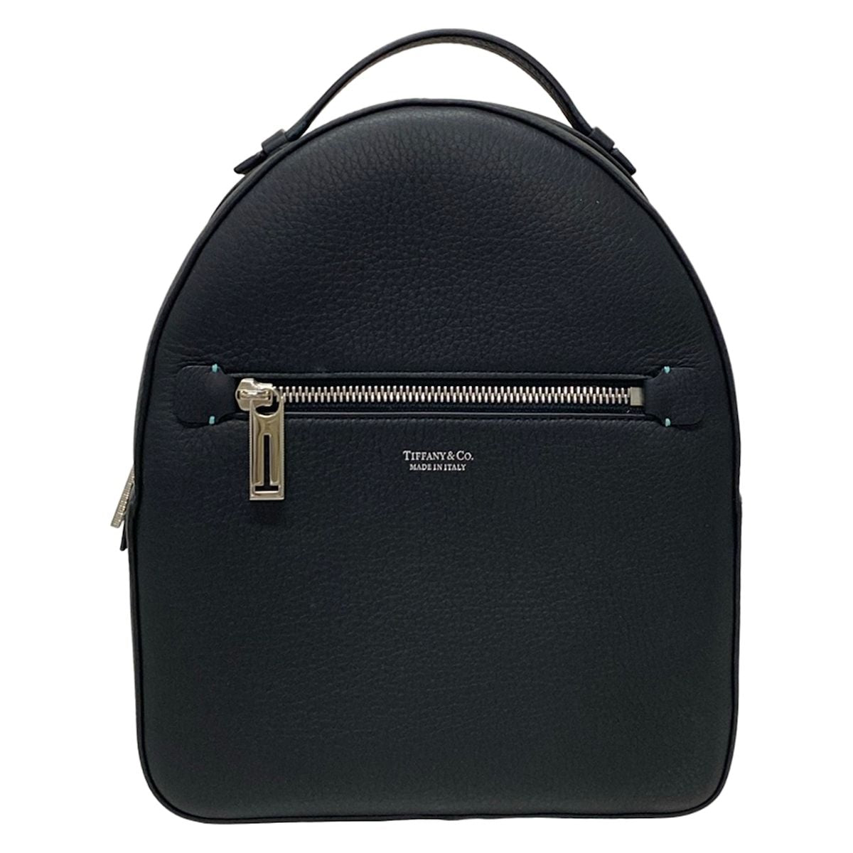 Tiffany & Co Backpack Black Leather