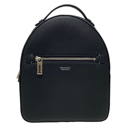 Tiffany & Co Backpack Black Leather