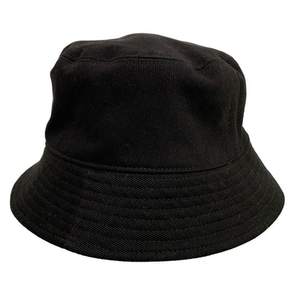 Chanel Hat Black Dark Gray Multi Reversible Cotton — view 2