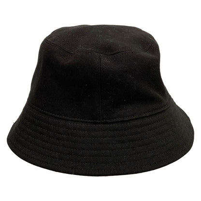 Chanel Hat Black Dark Gray Multi Reversible Cotton — view 3