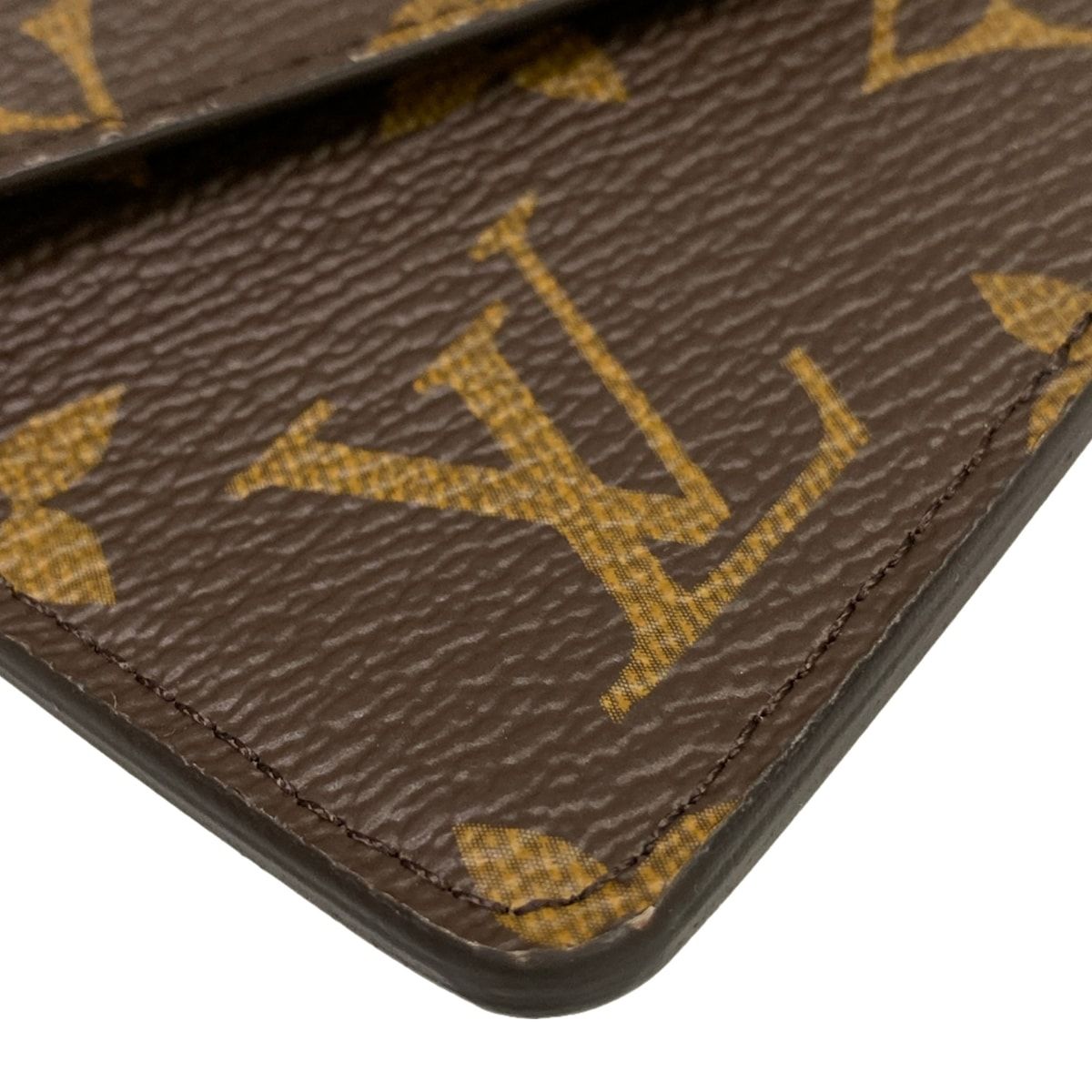 Louis Vuitton Coin Case Monogram Card Holder Rectoverso — view 6