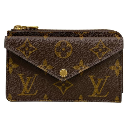 Louis Vuitton Coin Case Monogram Card Holder Rectoverso