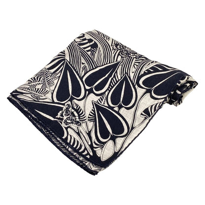 Hermes Shawl Carre Geant 140 Gray Black Butterfly Leopard Jaguar Quetzal Scarf