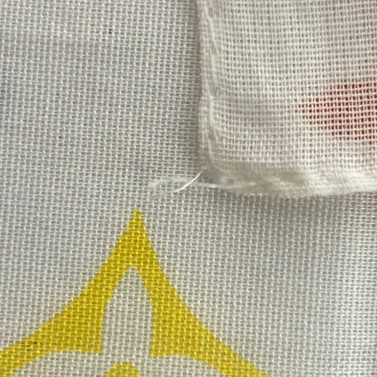 Louis Vuitton Handkerchief Monogram Multicolor Bandana Blanc Cotton — view 5