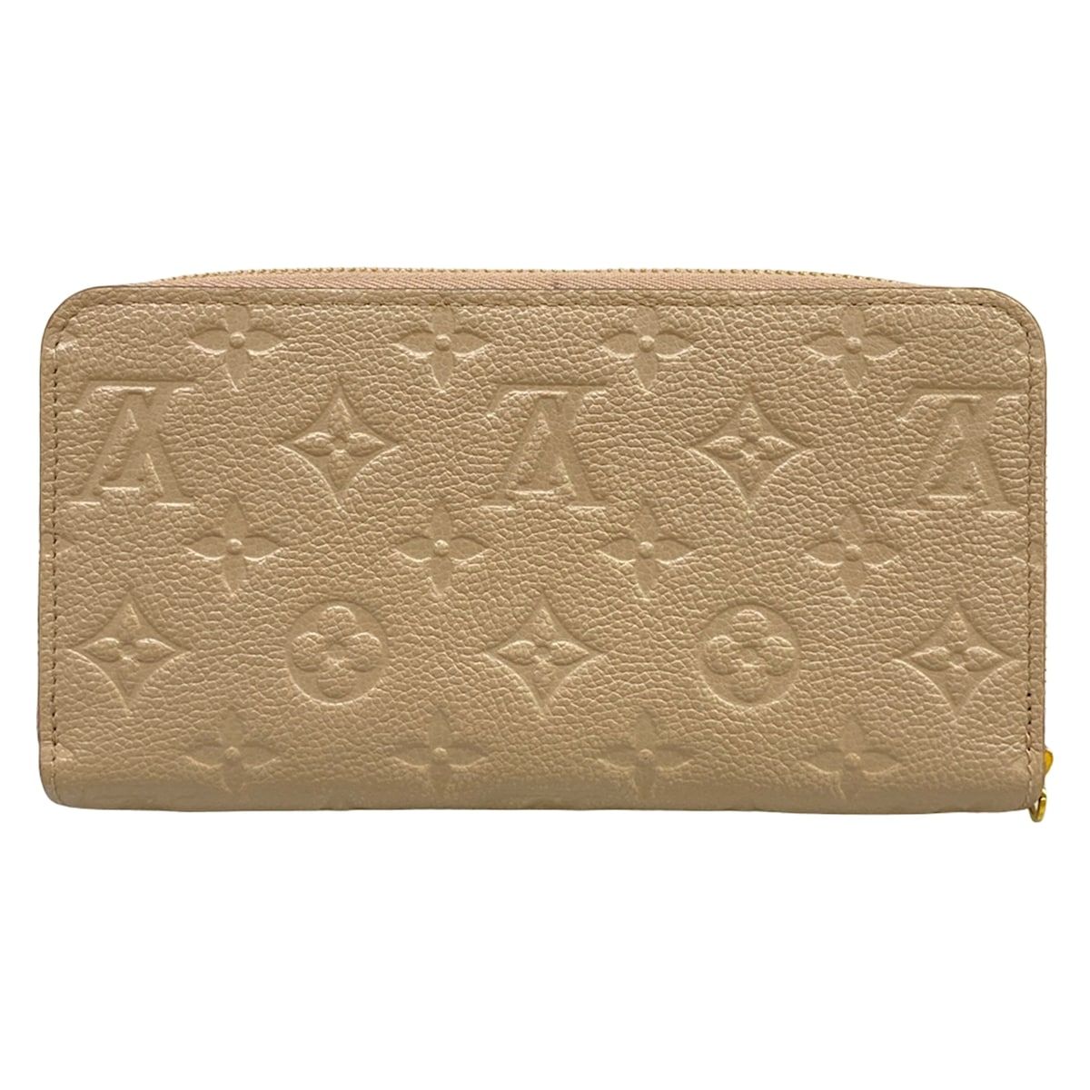 Louis Vuitton Wallet Monogram Empreinte Zippy Tourterelle Leather Cowhide — view 2