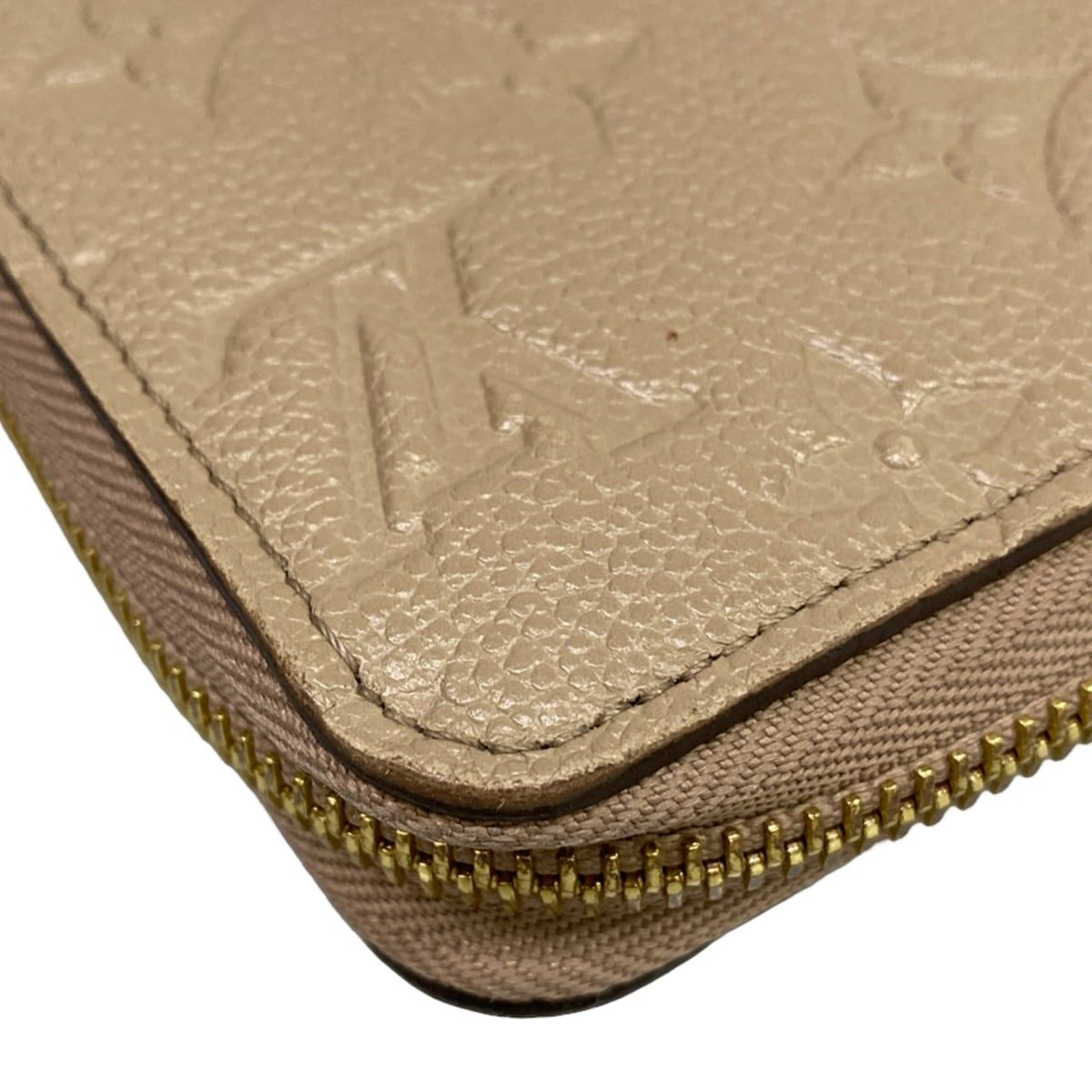 Louis Vuitton Wallet Monogram Empreinte Zippy Tourterelle Leather Cowhide — view 7