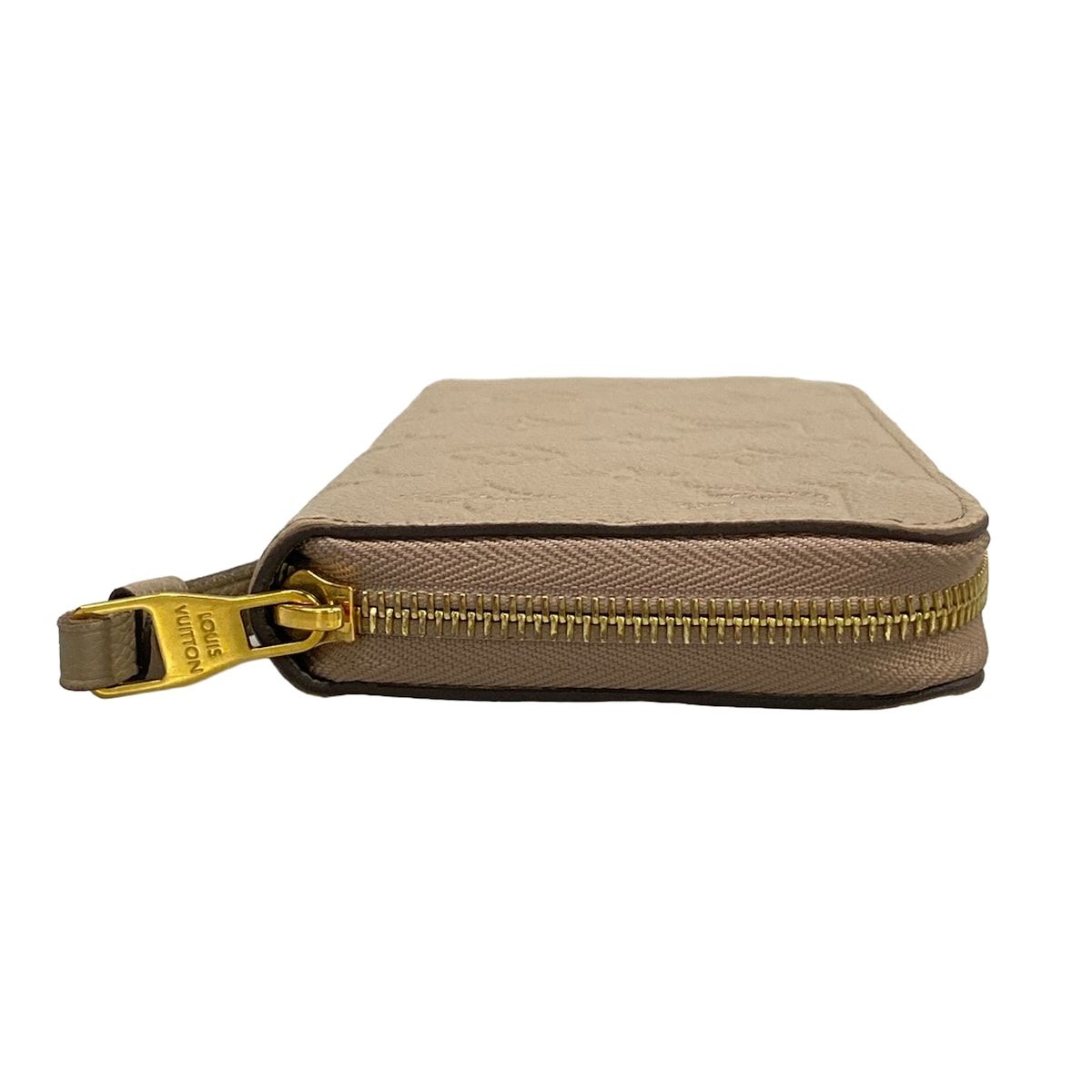 Louis Vuitton Wallet Monogram Empreinte Zippy Tourterelle Leather Cowhide — view 8