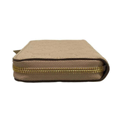 Louis Vuitton Wallet Monogram Empreinte Zippy Tourterelle Leather Cowhide — view 9
