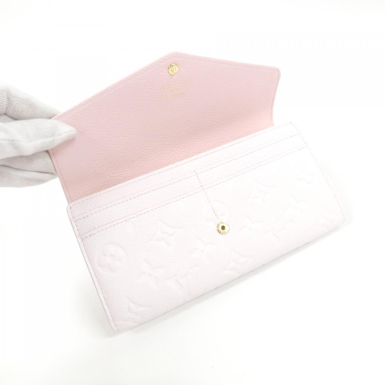 Louis Vuitton Monogram Empreinte Portefeuille Sarah Wallet — view 6