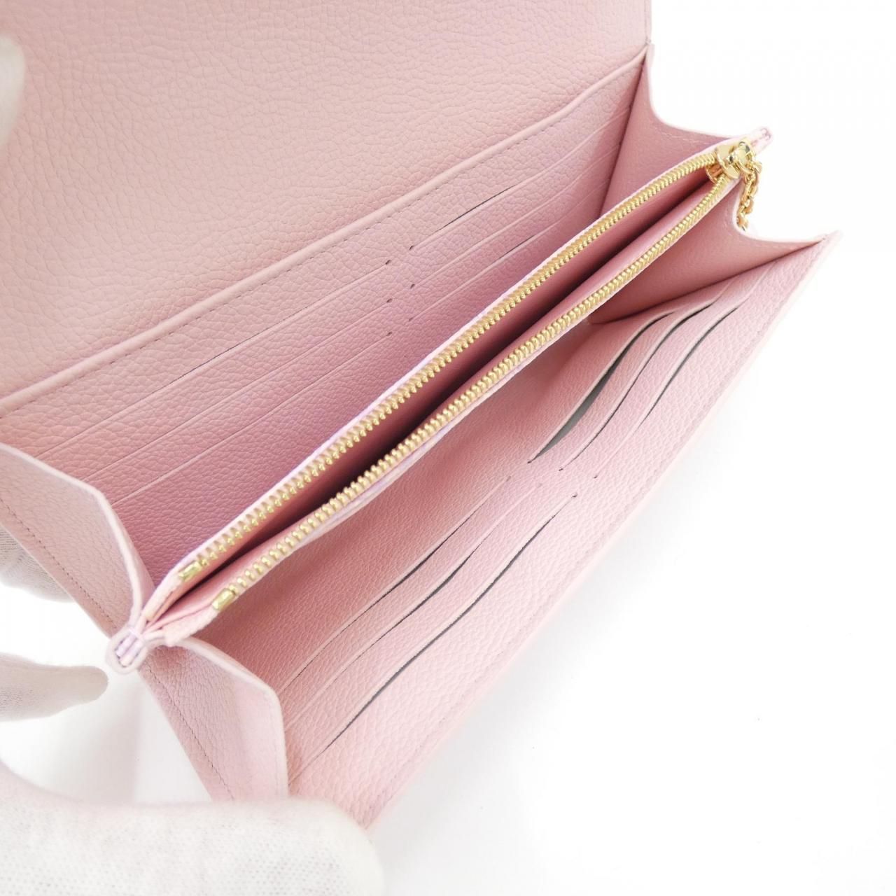 Louis Vuitton Monogram Empreinte Portefeuille Sarah Wallet — view 7