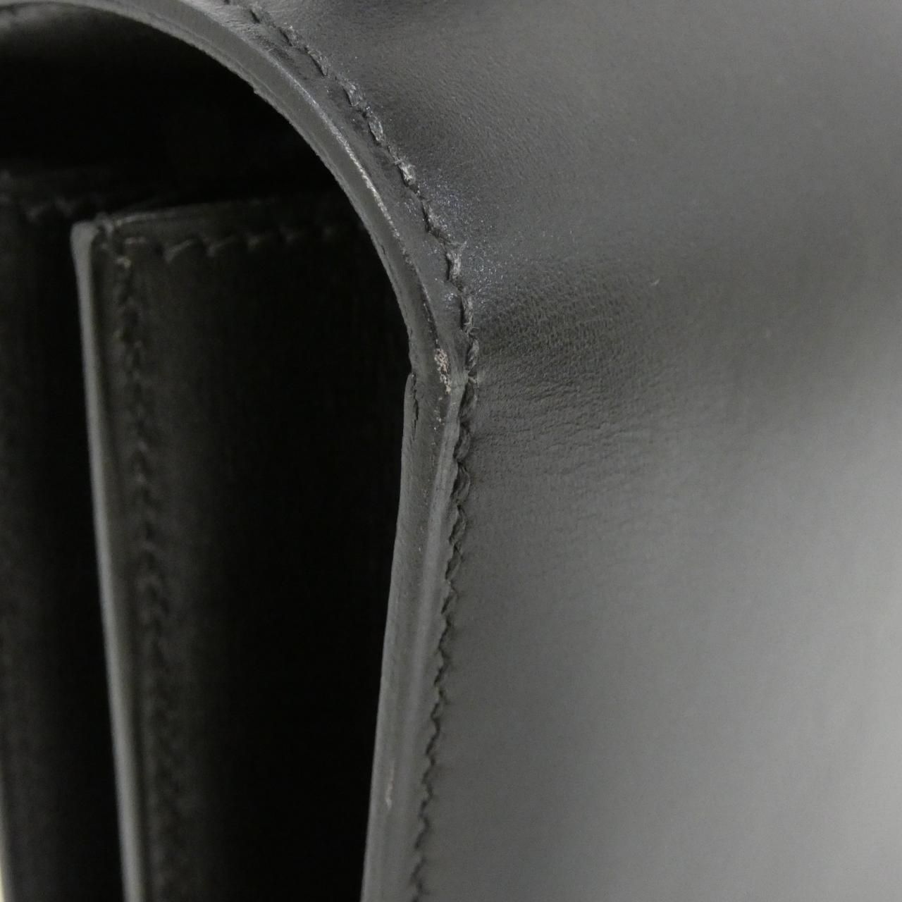 Hermes Piano Bag Handbag Black — view 7
