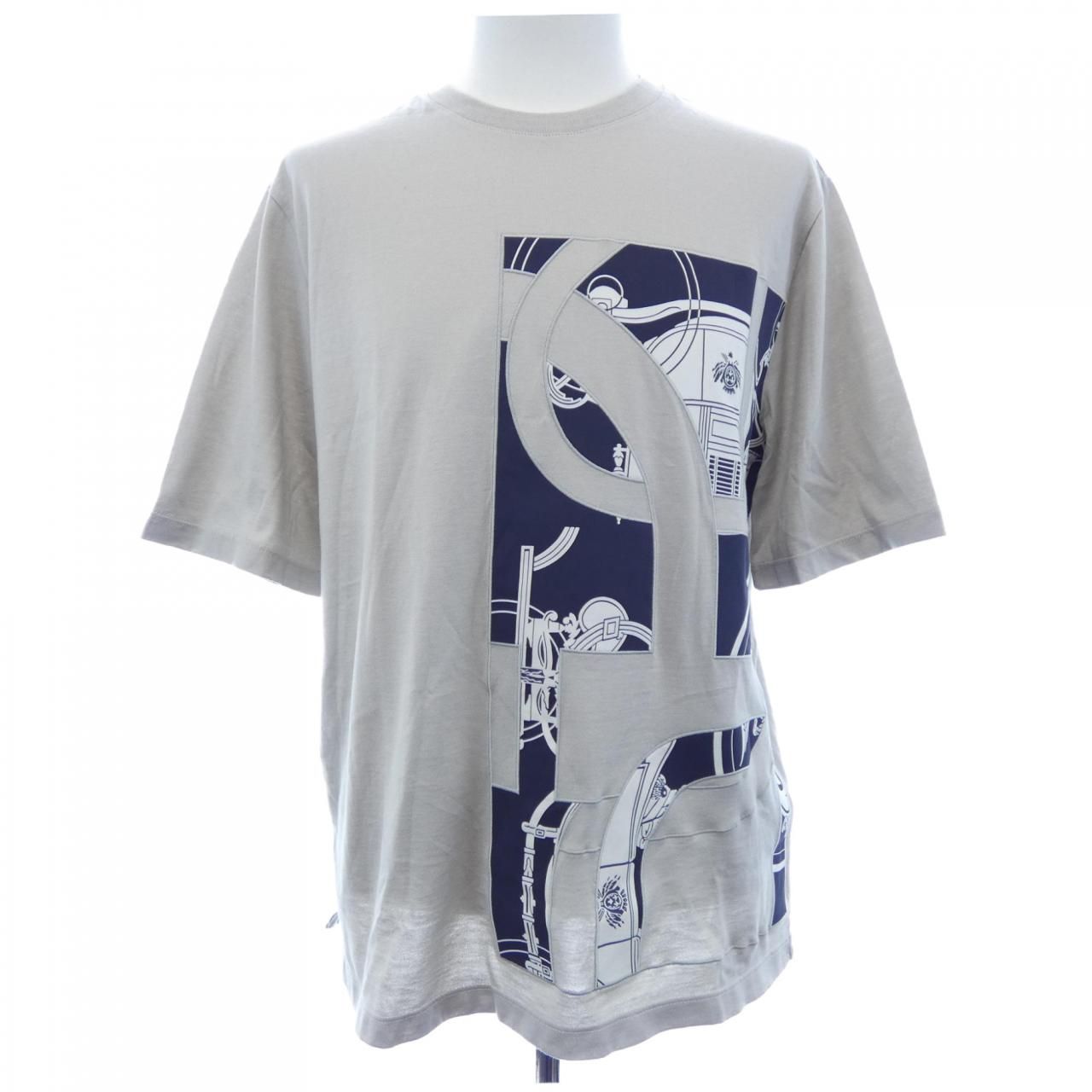 Hermes Exlibris T-Shirt Gray