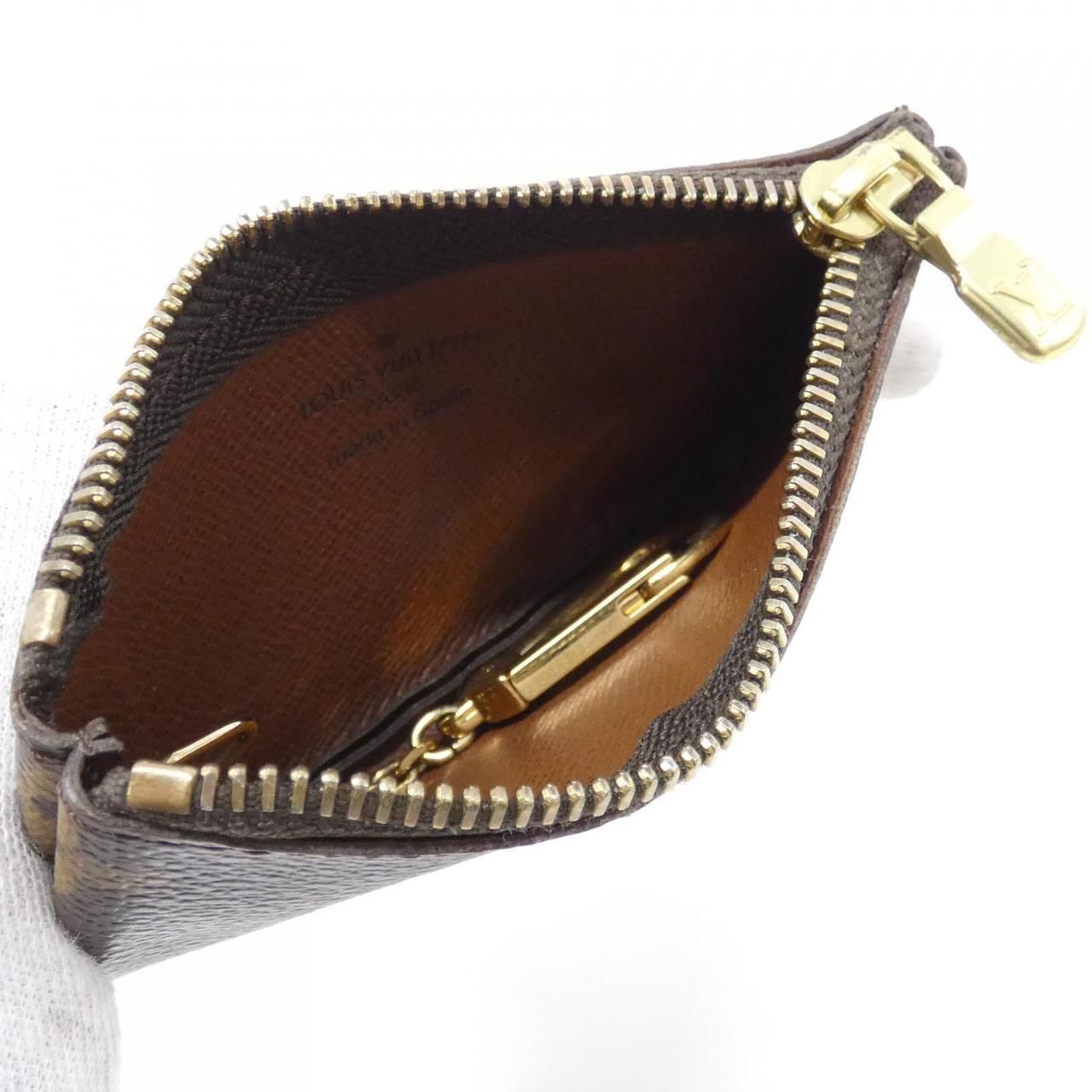 Louis Vuitton Monogram Pochette Cles Coin & Key Case Key Holder — view 6