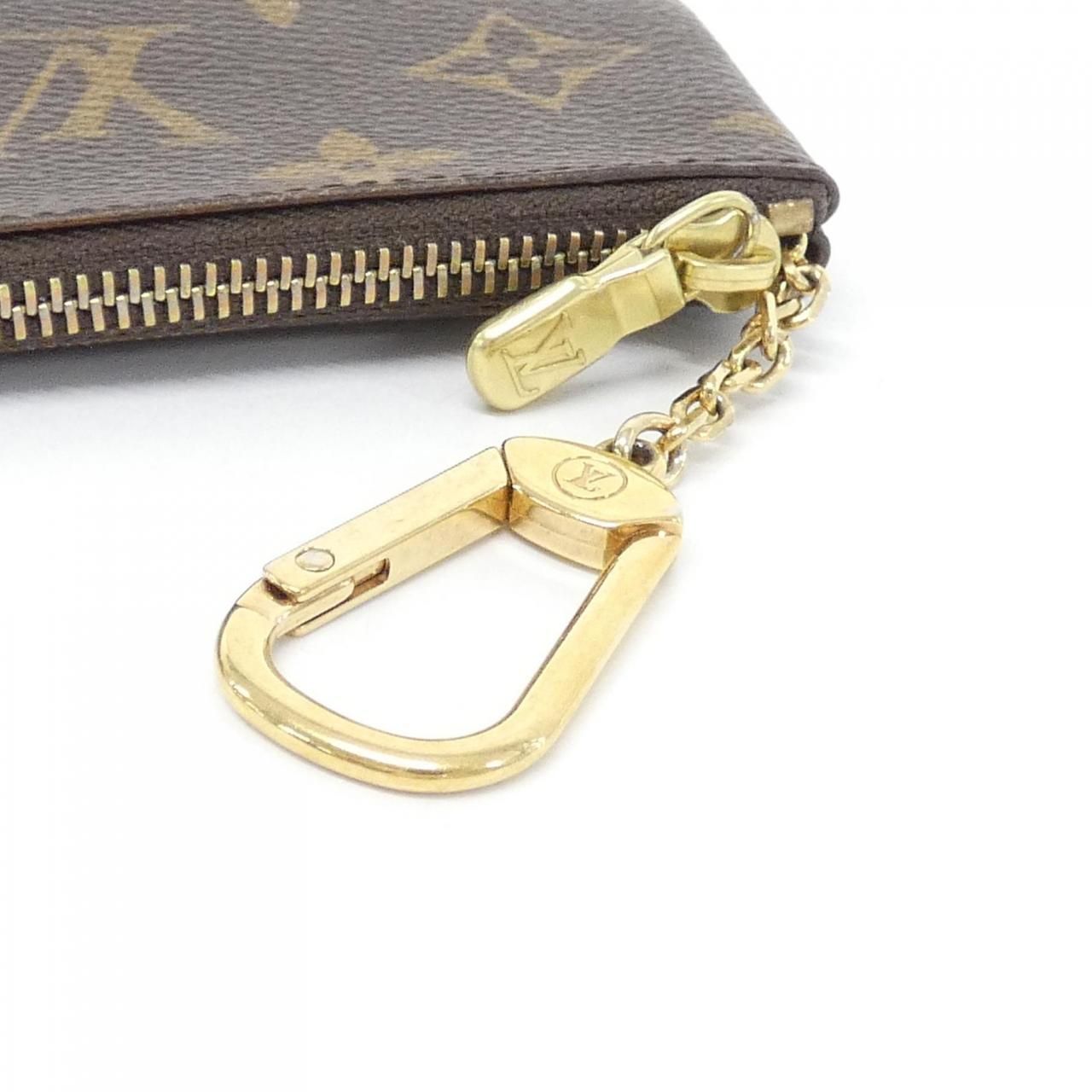 Louis Vuitton Monogram Pochette Cles Coin & Key Case Key Holder — view 5