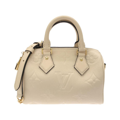 Louis Vuitton Monogram Empreinte Speedy Bandouliere 20 Boston