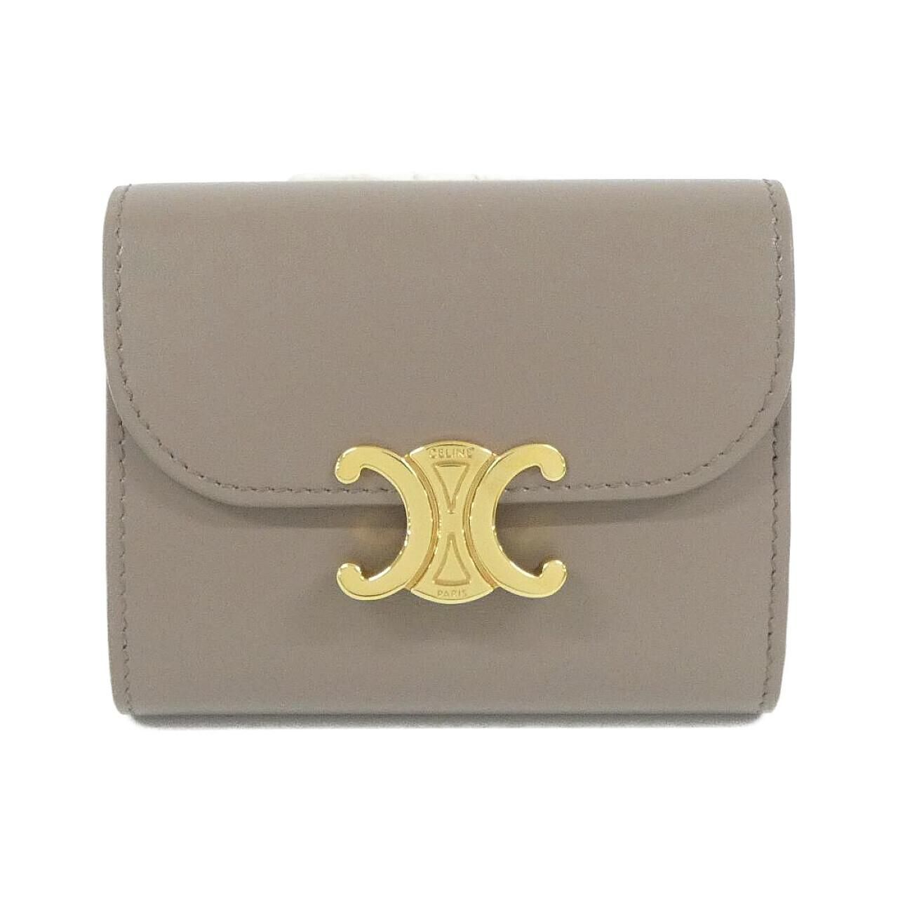 Celine Wallet Gold