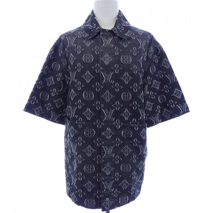 Louis Vuitton Monogram Short Sleevechambray Shirt