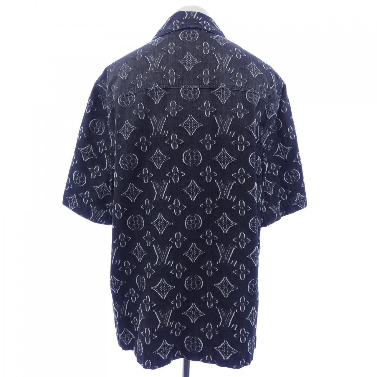 Louis Vuitton Monogram Short Sleevechambray Shirt — view 2