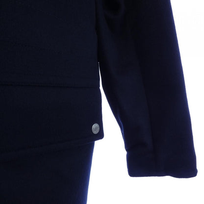 Hermes Coat Navy — view 6