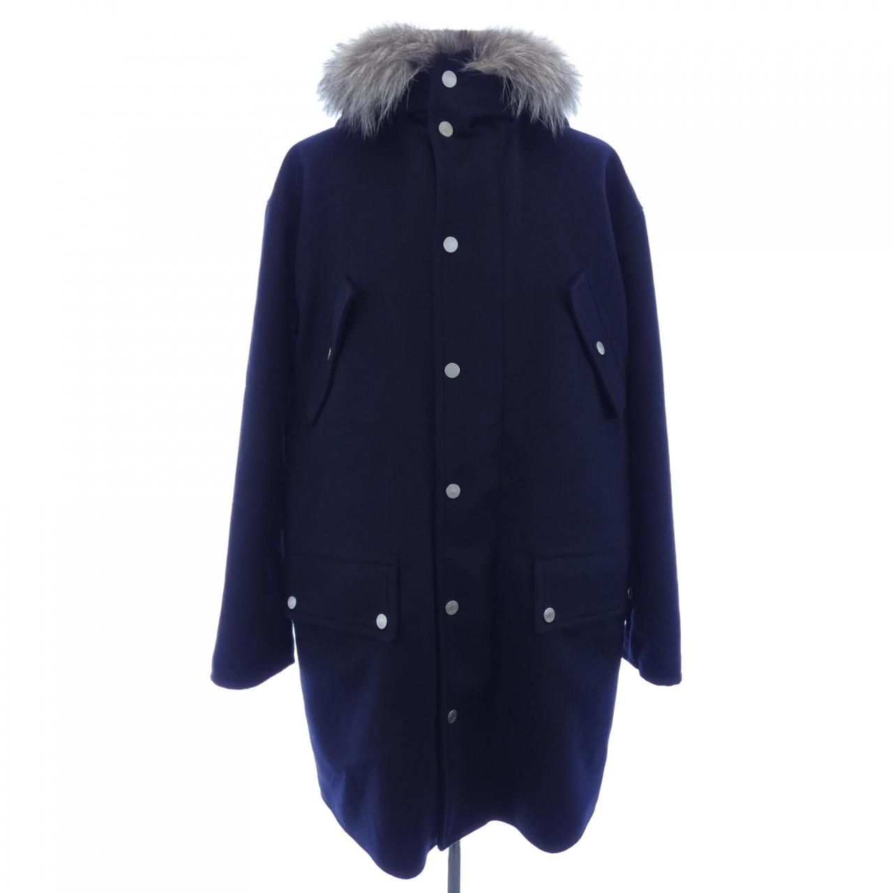 Hermes Coat Navy