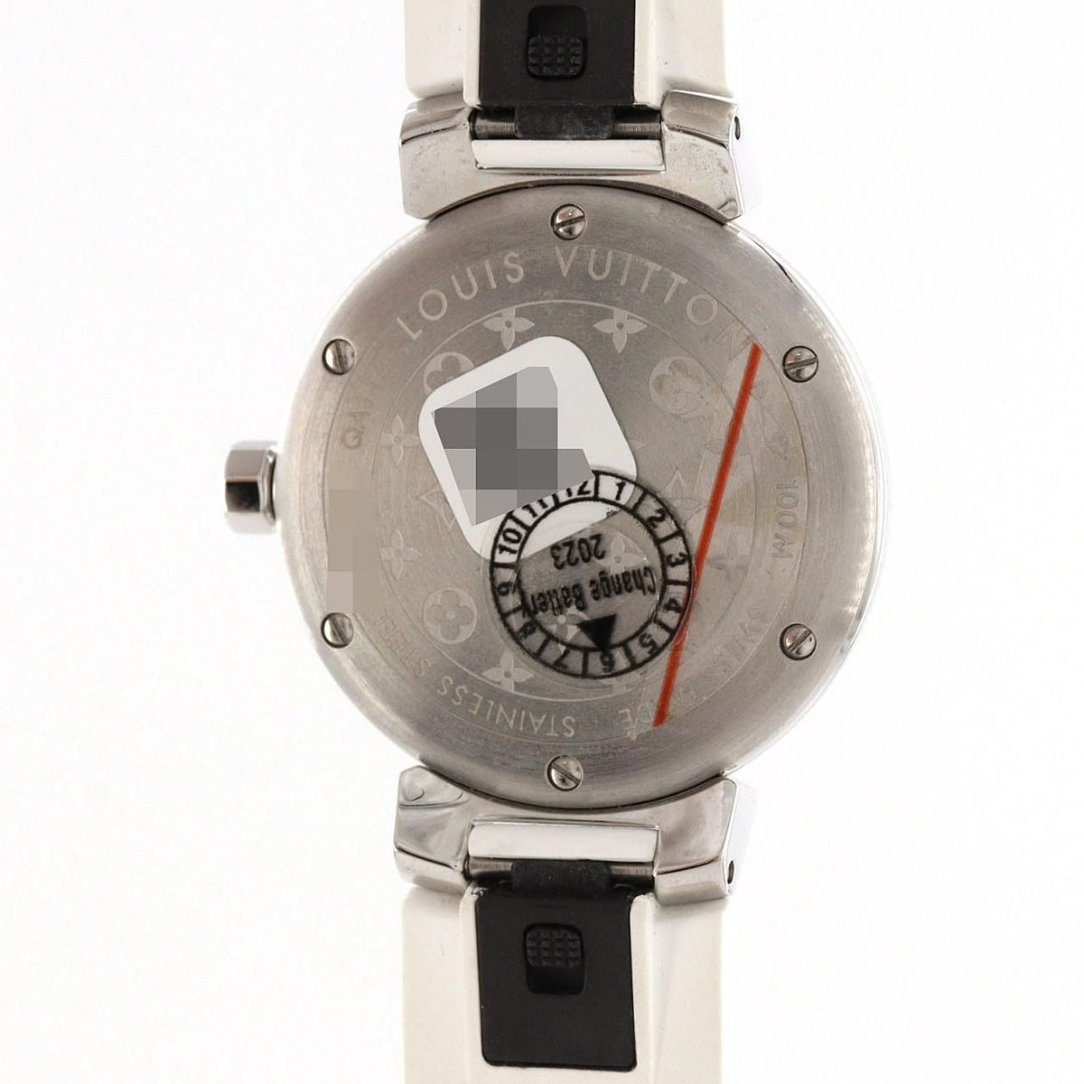 Louis Vuitton Tambourmonogram SS Quartz Watch — view 5