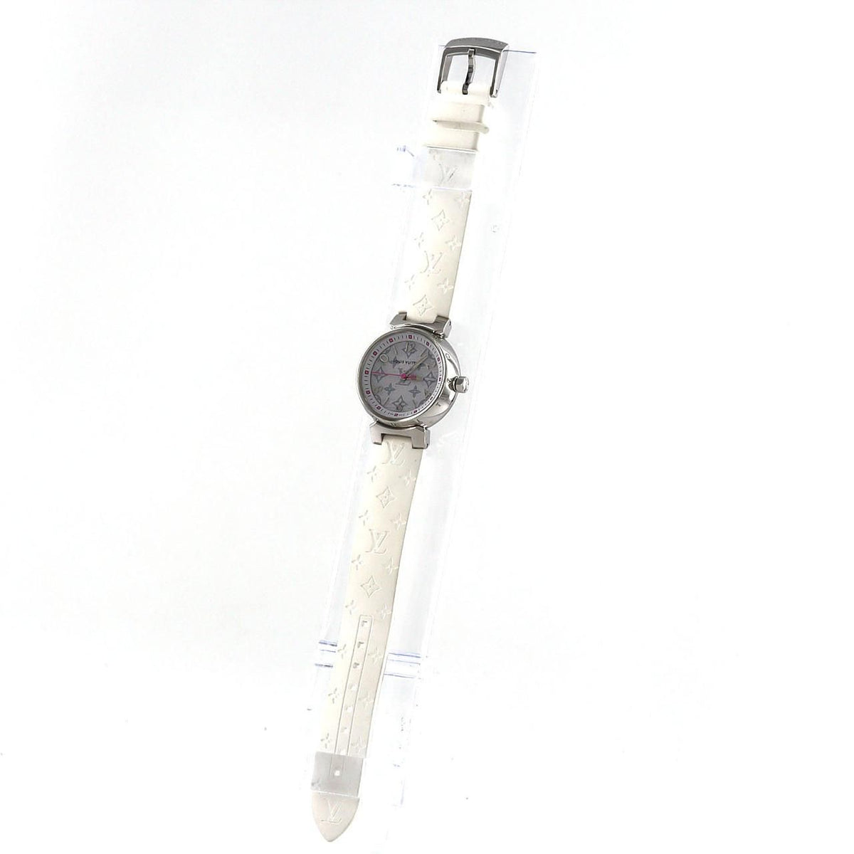 Louis Vuitton Tambourmonogram SS Quartz Watch — view 2