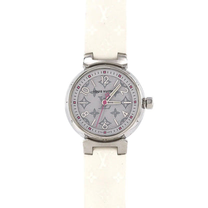 Louis Vuitton Tambourmonogram SS Quartz Watch