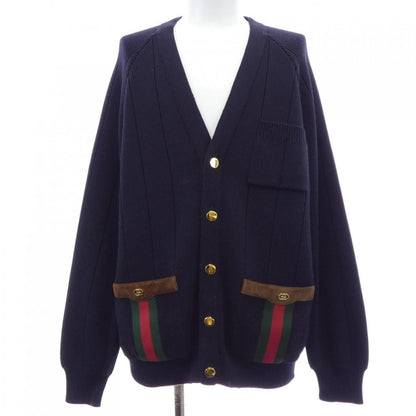 Gucci Wool Blend with Webknit Cardigan