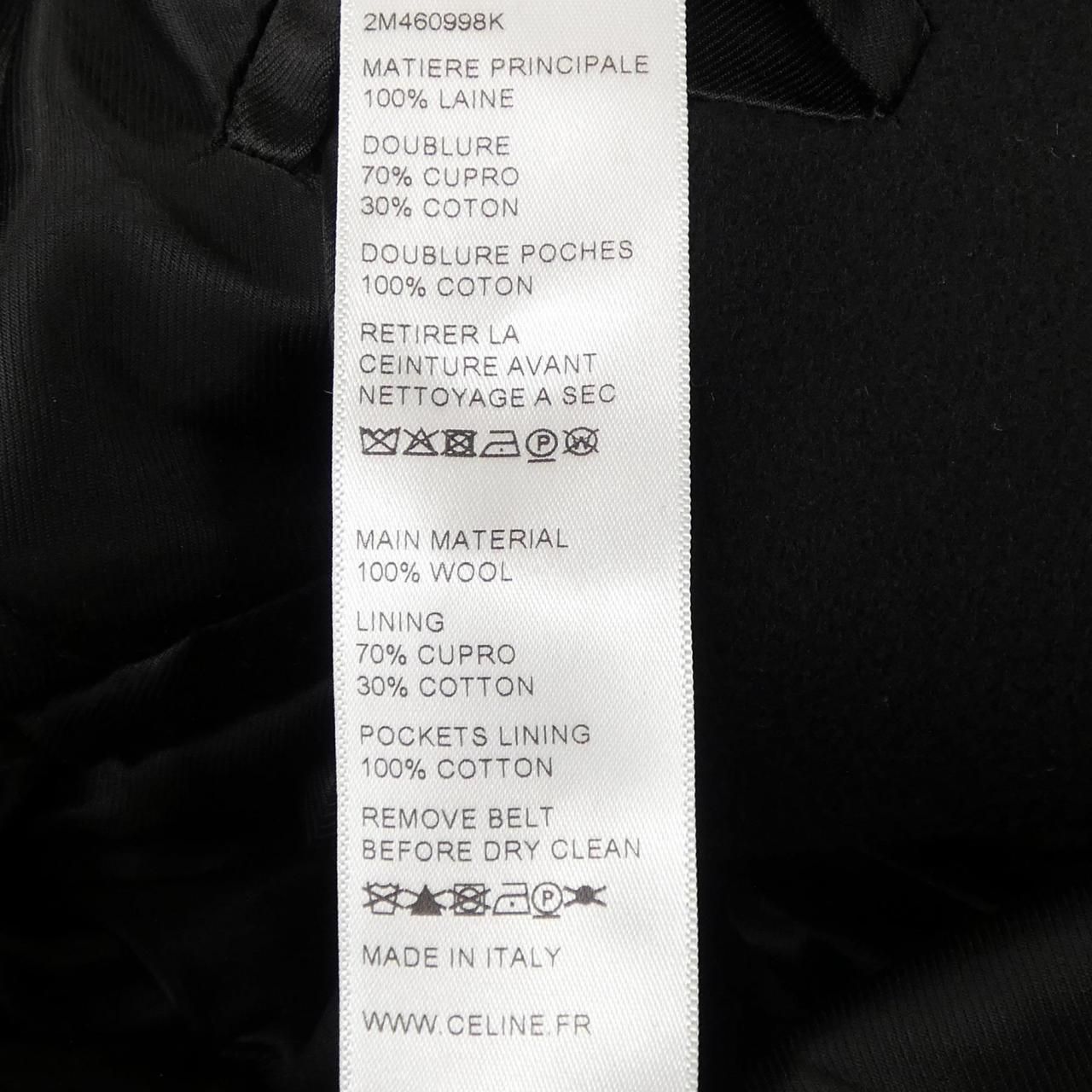 Celine Coat Black — view 3