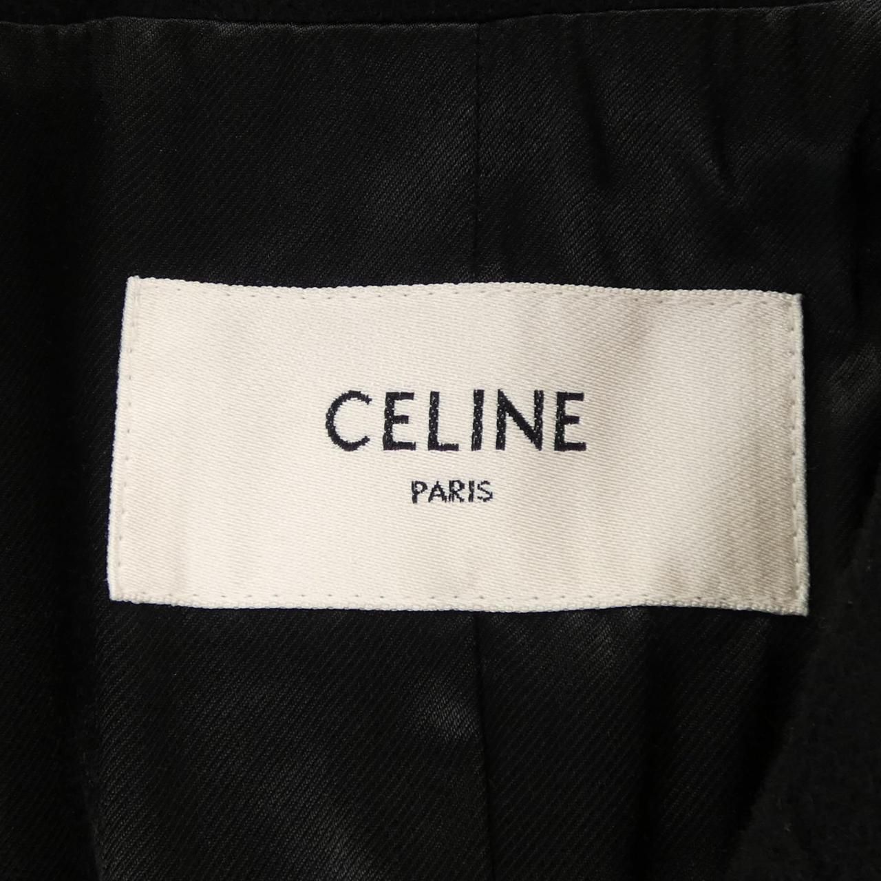 Celine Coat Black — view 4