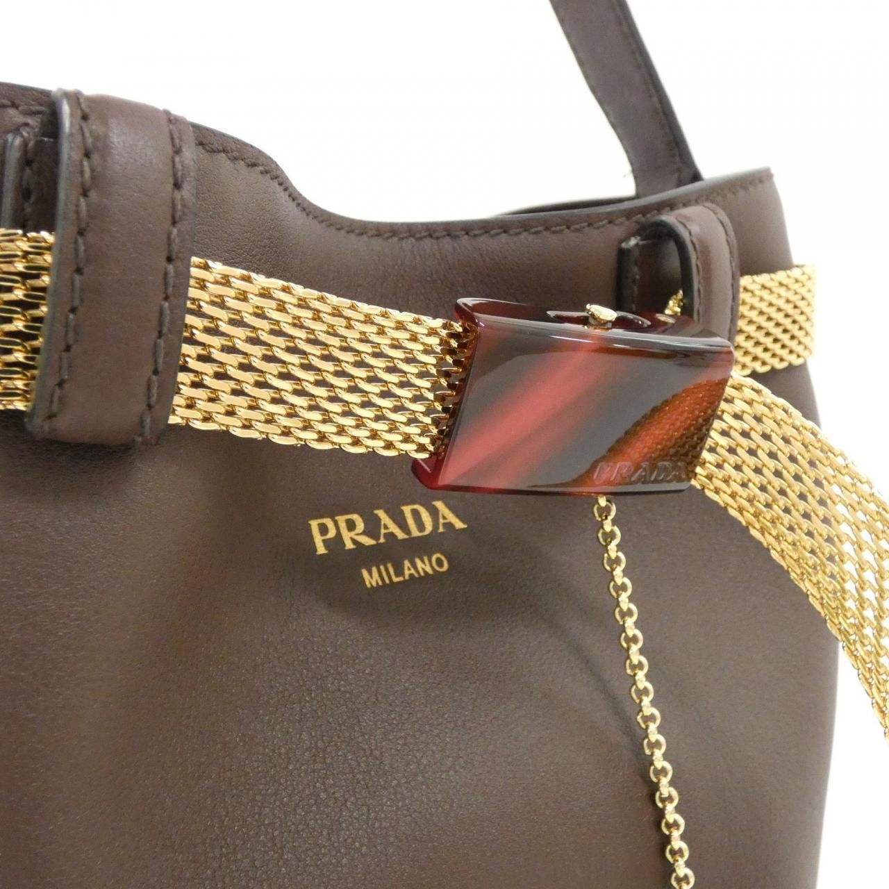 Prada Shoulder Bag Gold — view 5