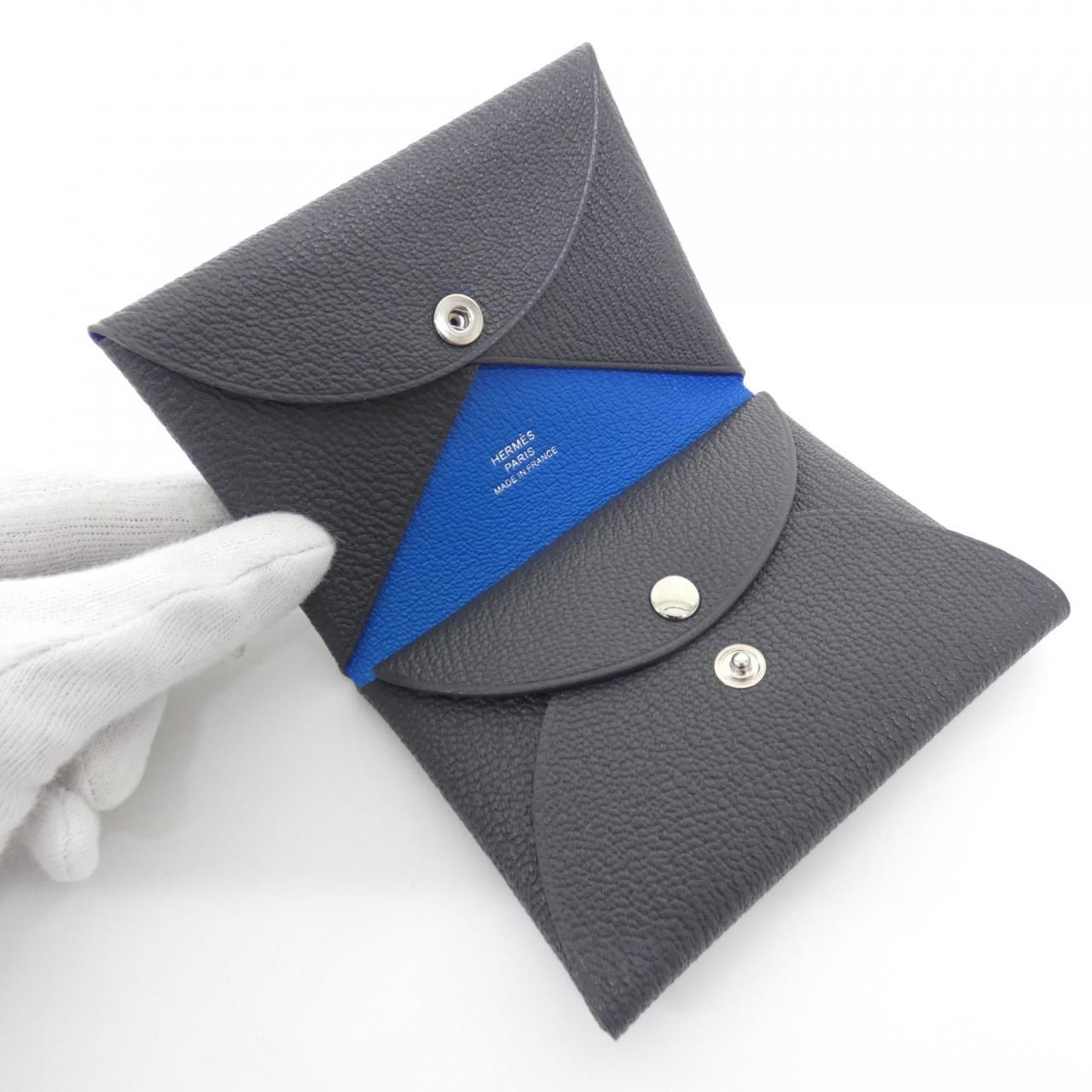 Hermes Calvi Duo Verso Coin Case — view 2