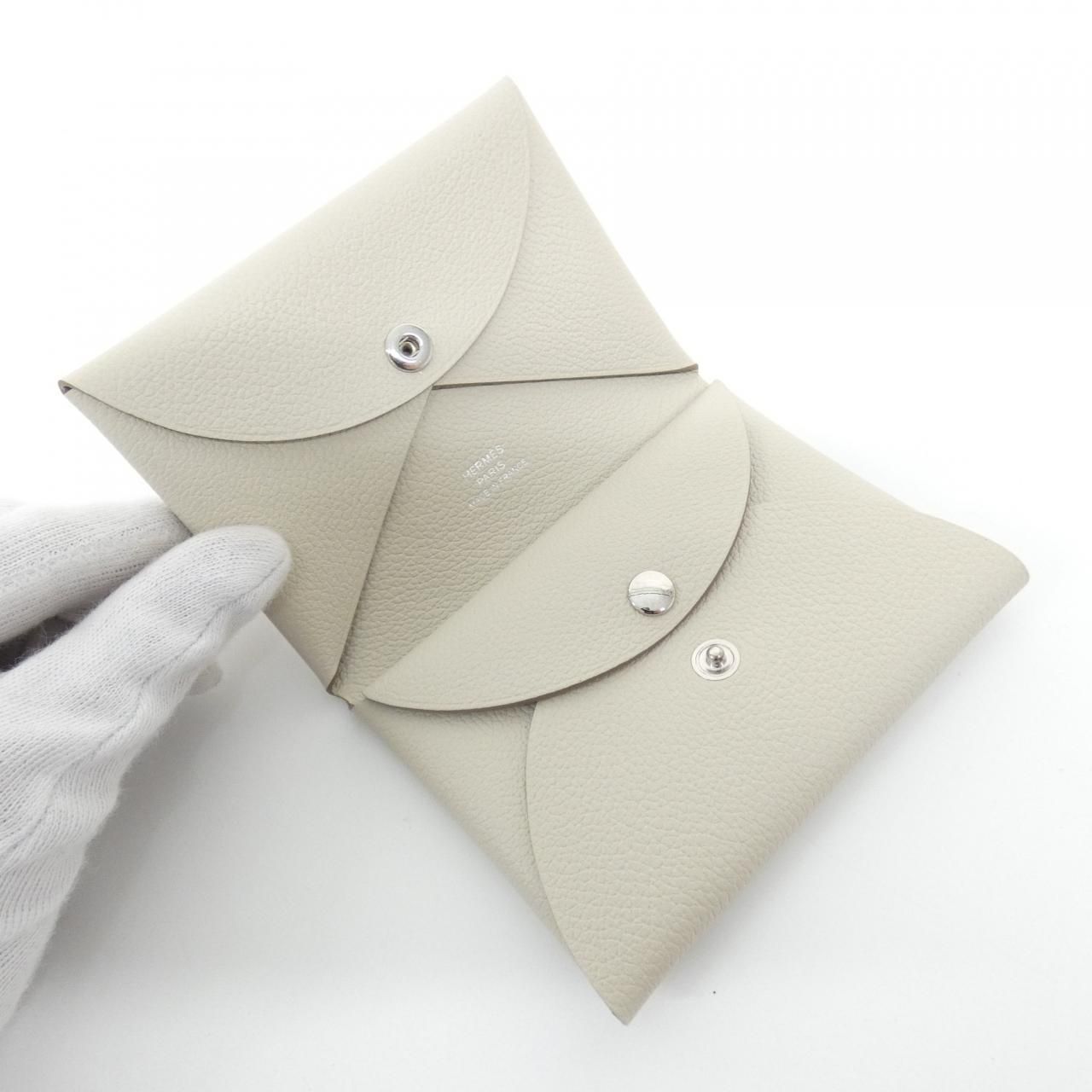 Hermes Calvi Duo Coin Case — view 3