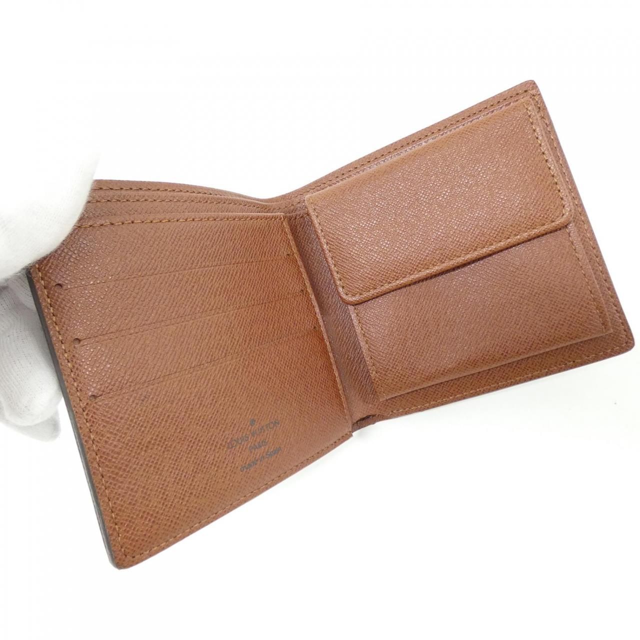 Louis Vuitton Monogram Porte Vier Cult Cles Monet Wallet — view 4