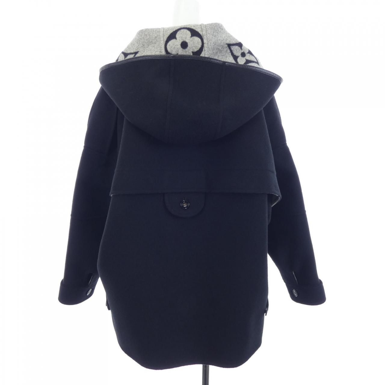 Louis Vuitton Double Face Monogram Giant Pattern Nuv Coat — view 2