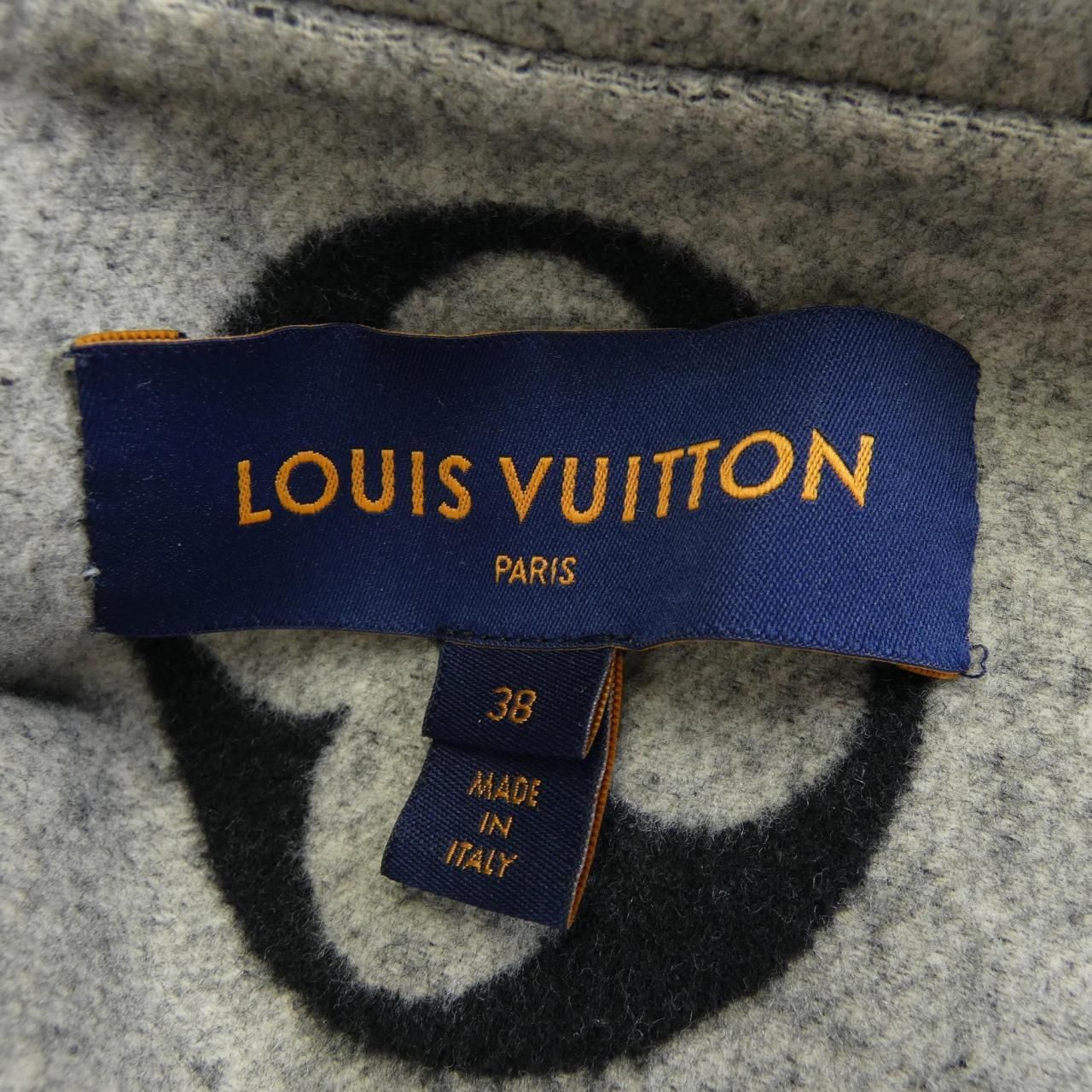 Louis Vuitton Double Face Monogram Giant Pattern Nuv Coat — view 5