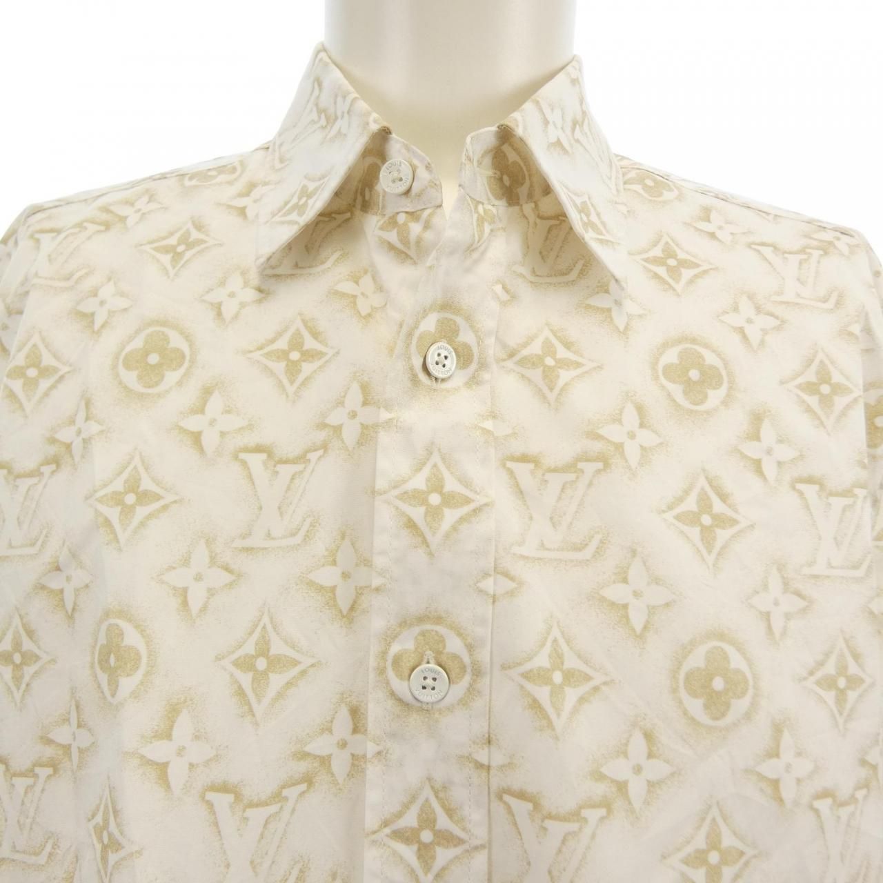 Louis Vuitton Monogram Long Sleeve Cotton Shirt — view 5