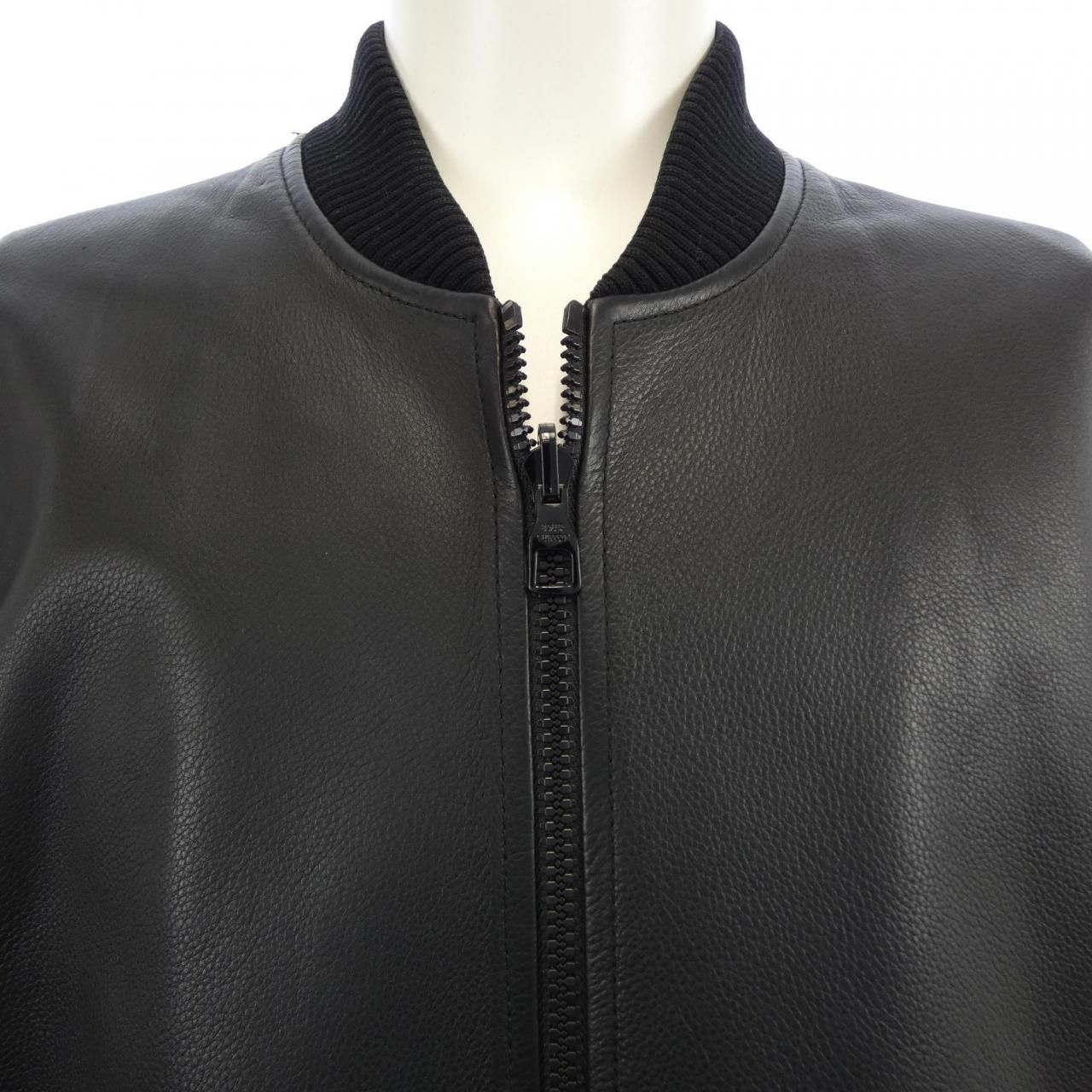 Louis Vuitton Reversible Leather Nylon Wtkv Jacket — view 6