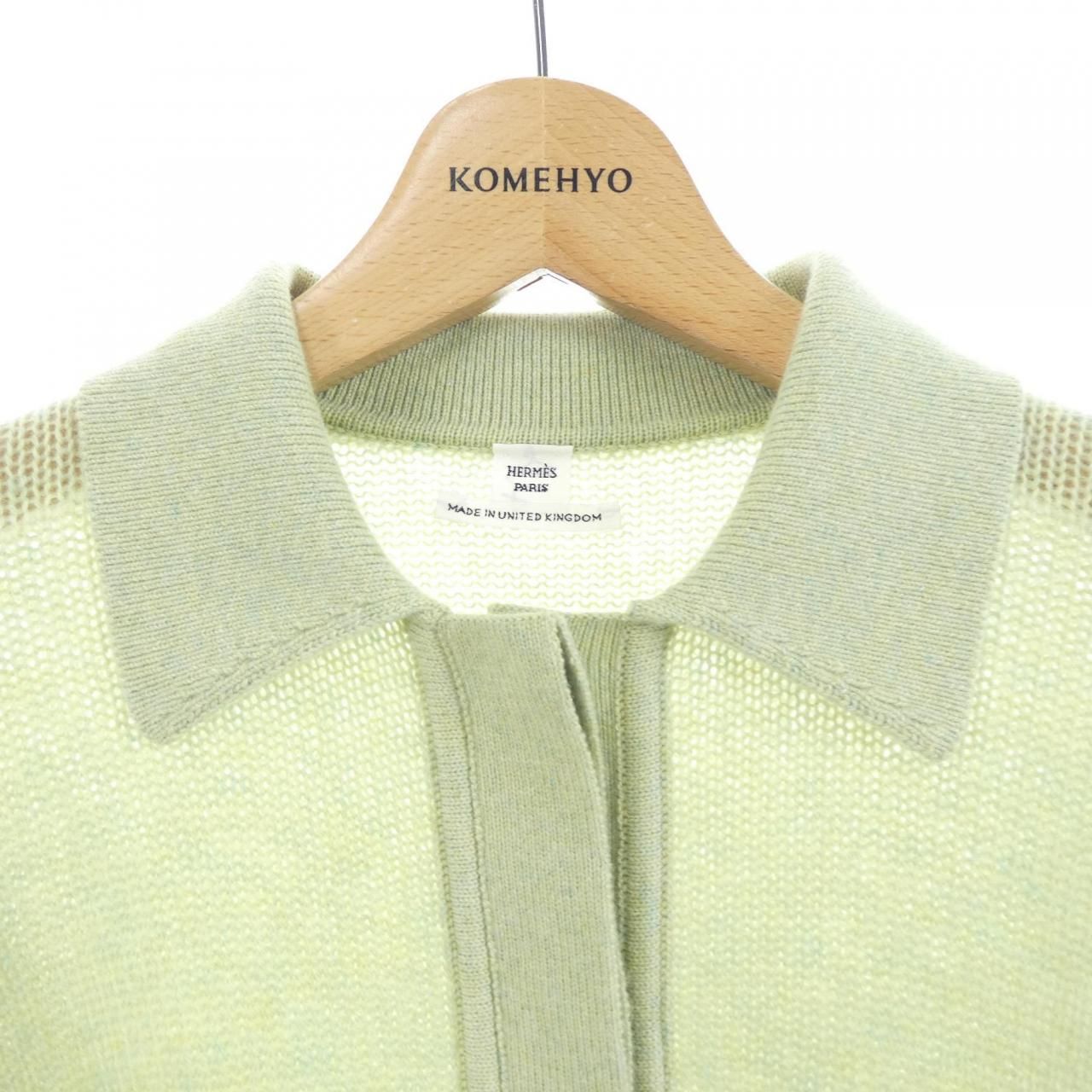 Hermes Canadian Button Cardigan — view 5