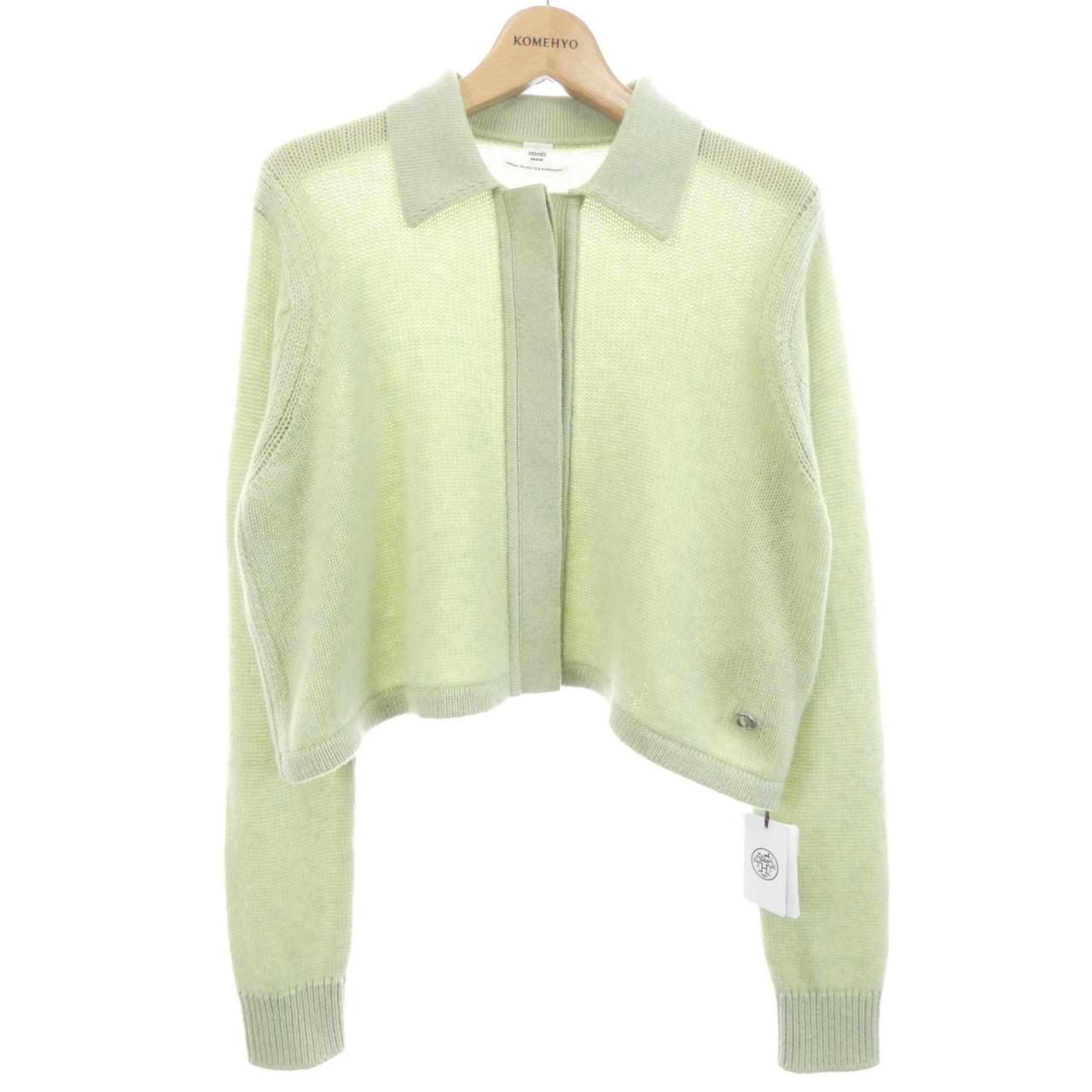 Hermes Canadian Button Cardigan