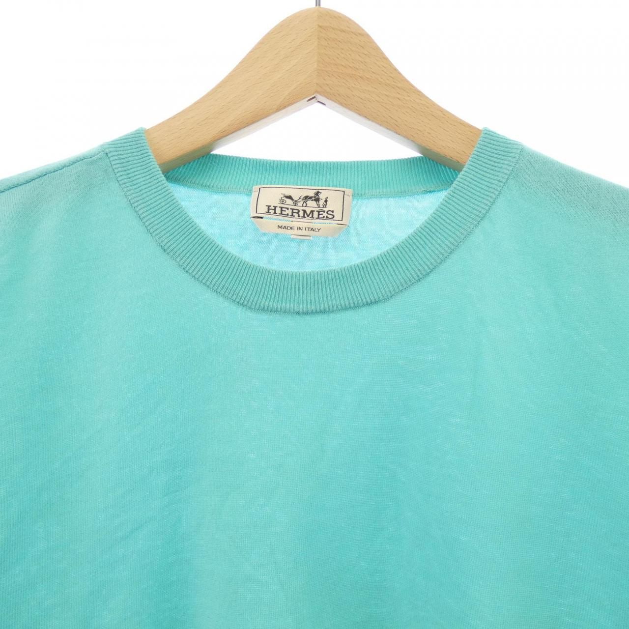 Hermes Knit Sweater Green — view 5