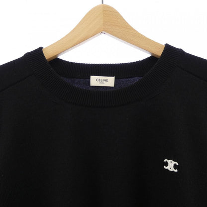 Celine Knit Sweater Black — view 5