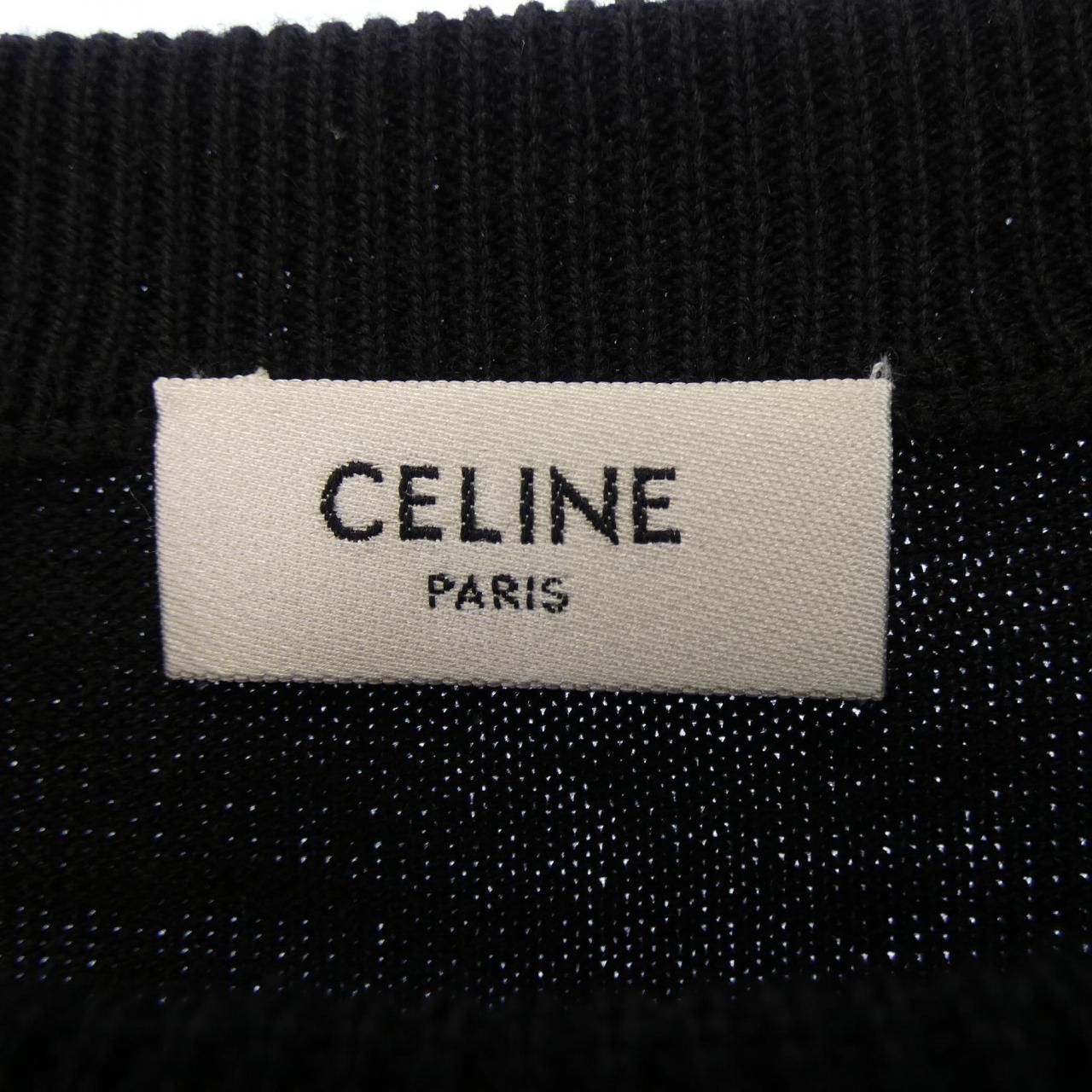 Celine Knit Sweater Black — view 4