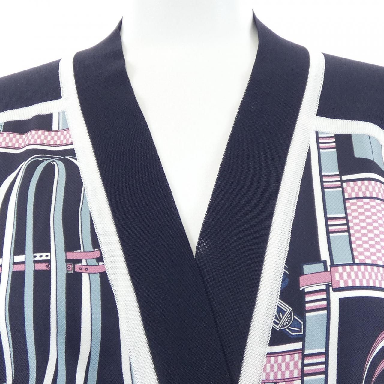 Hermes Long Cardigan Black — view 6