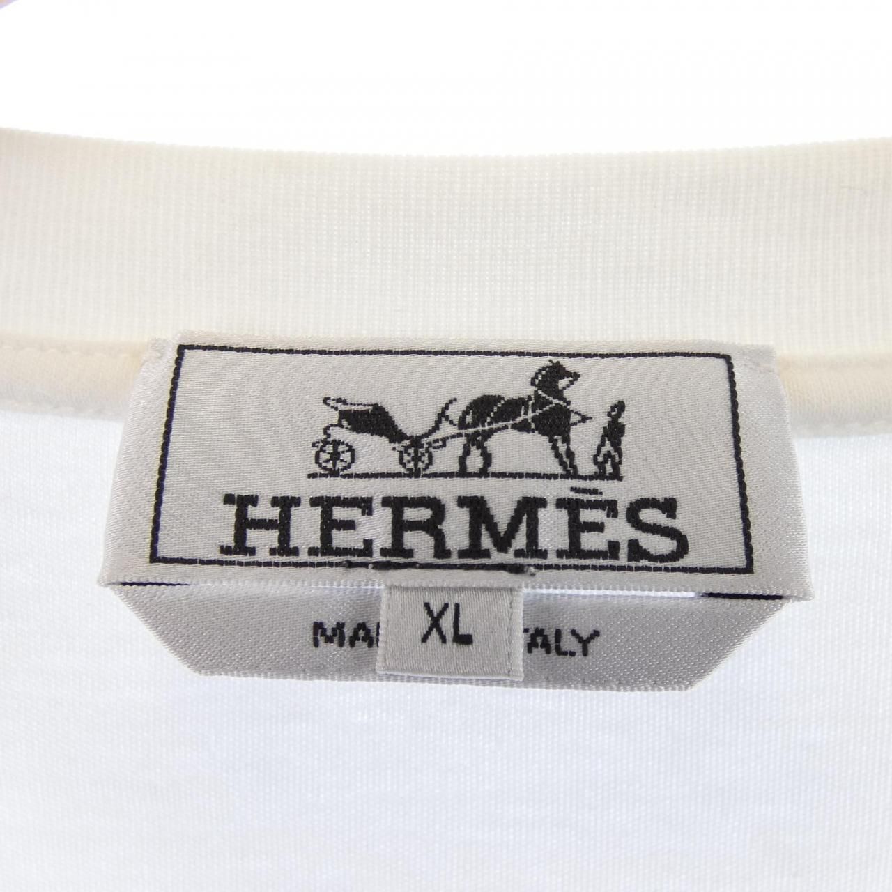 Hermes Harnais en Gouache T-Shirt — view 4