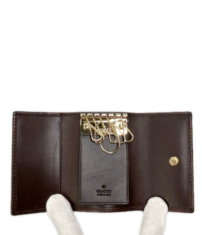 Gucci 6 Key Case Guccissima Key Holder — view 5