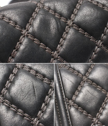 Chanel Chain Shoulder Bag Crossbody Silver Single Flap Quilted 23 — view 6