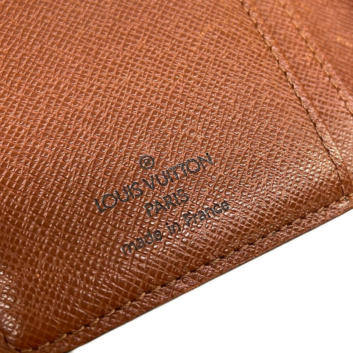 Louis Vuitton Bifold Wallet Monogram Porte Monet Viet Viennois Leather — view 5