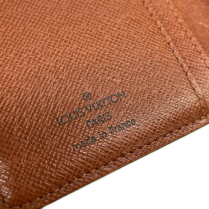 Louis Vuitton Bifold Wallet Monogram Porte Monet Viet Viennois Leather — view 5