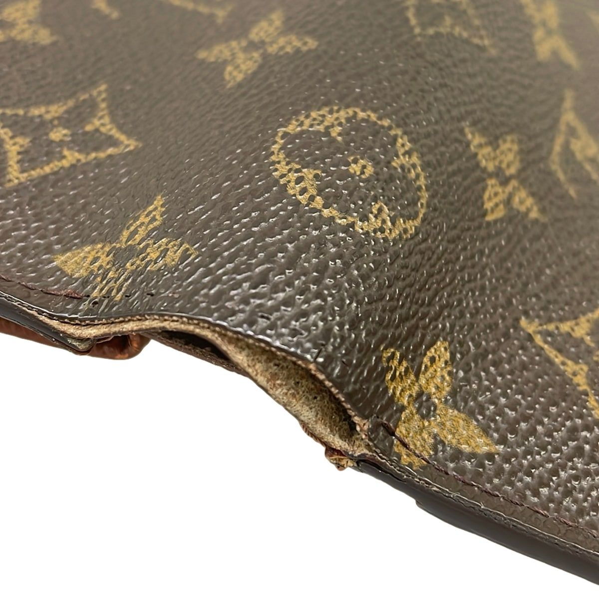 Louis Vuitton Bifold Wallet Monogram Porte Monet Viet Viennois Leather — view 7